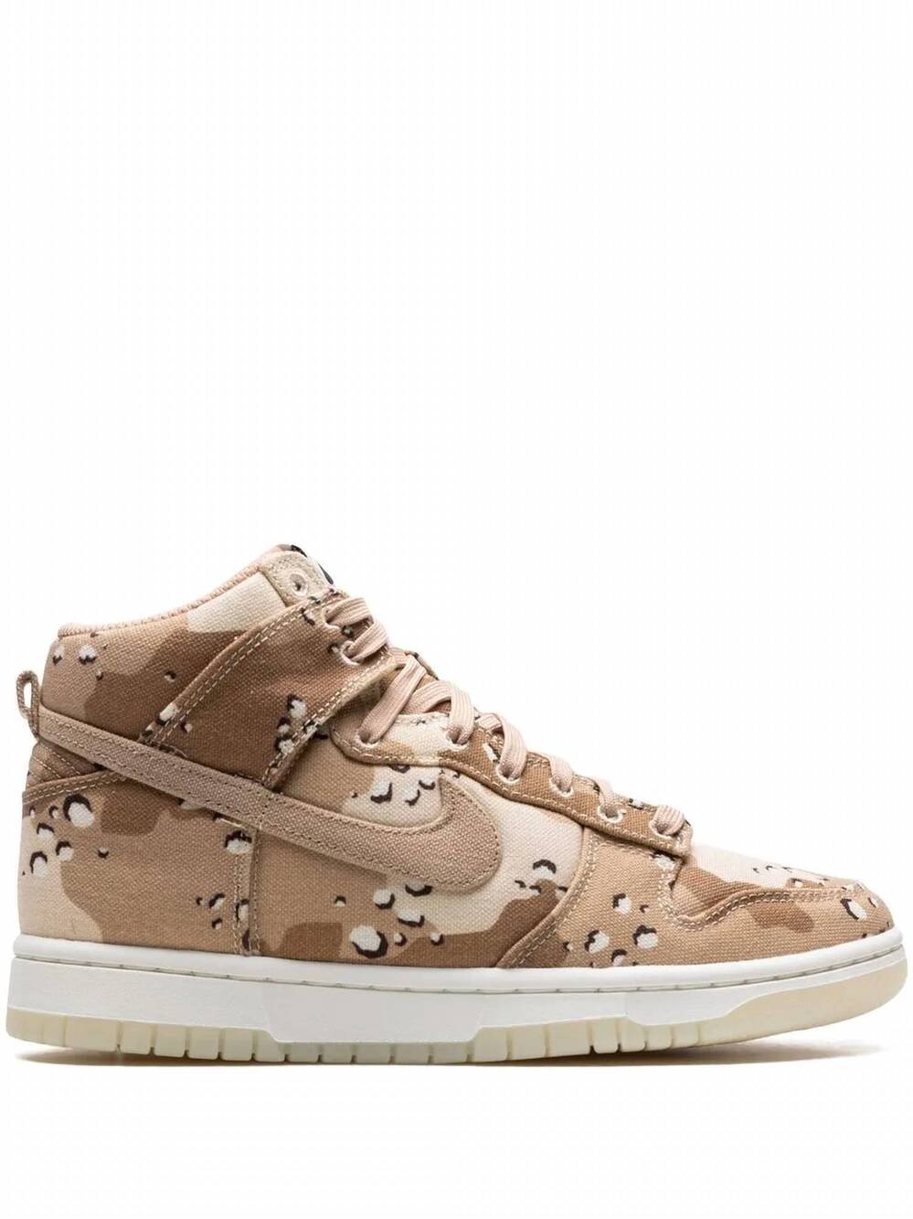 NEW NIKE women's dunk high sneakers - wide in desert camo